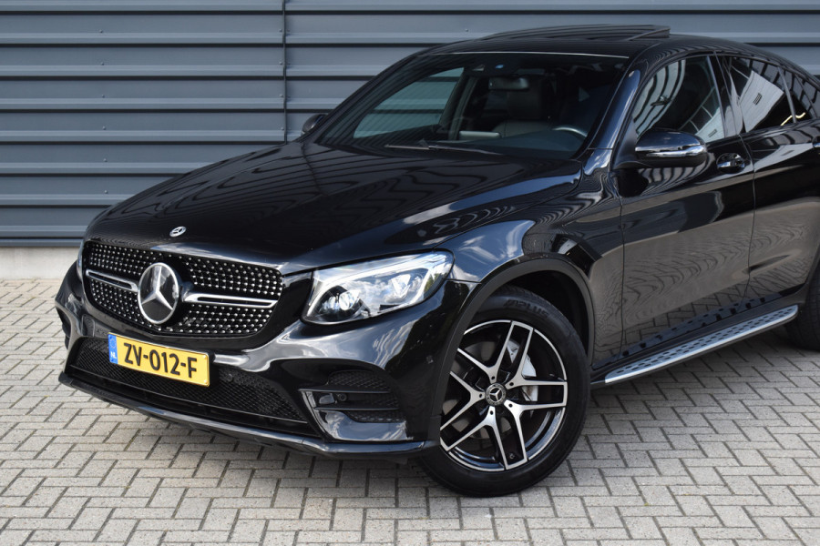 Mercedes-Benz GLC Coupé 250 4MATIC AMG Night Pakket | Schuif/Kanteldak | ACC | Camera | Treeplanken |