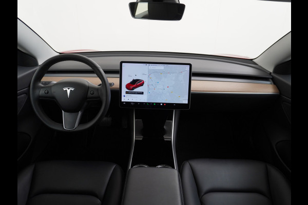 Tesla Model 3 Long Range AWD 75kWh 463PK **Trekhaak**  SOH 89% Lmv FSD-3 Computer Premium Audio AutoPilot Panoramadak Camera's Leer Adaptive-C 4WD Stoel en achterbank verwarming Elektr.Stoelen+Memory+Easy-Entry WiFi 1e Eigenaar Origineel Nederlandse Auto Garantie op Accu/Motor tot 29-06-2028/192.000km
