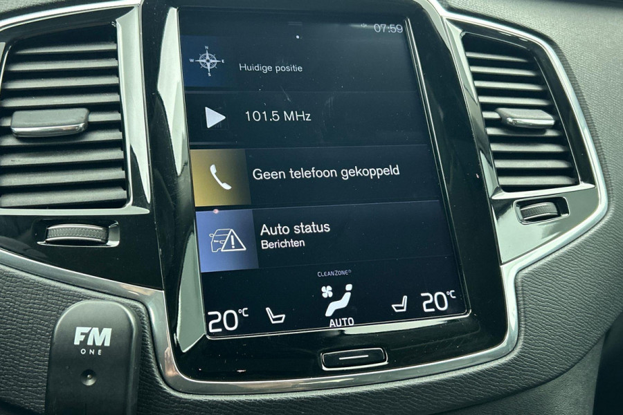 Volvo XC90 2.0 D4 90th Anniversary Edition 7 Persoons (NL-auto, Goed onderH, Carplay/ Android, Camera, Navi, StoelV, Leer, Etc)