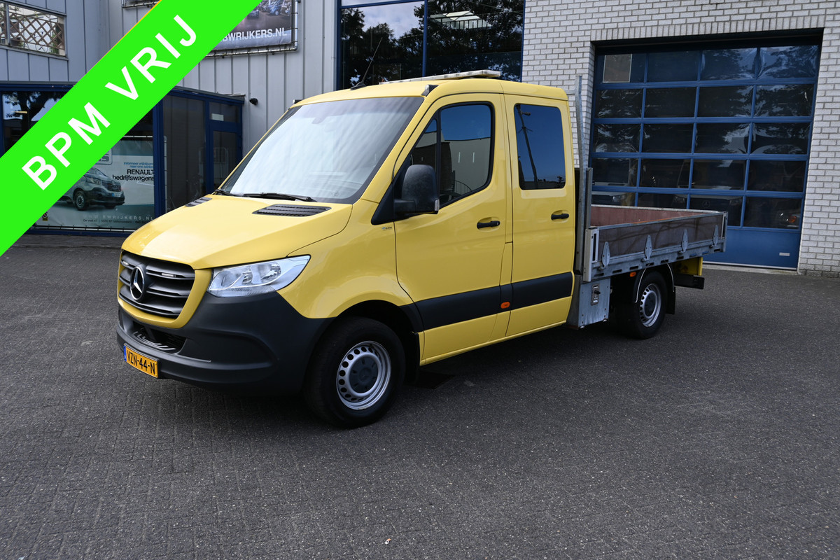 Mercedes-Benz Sprinter 316 CDI L2 Dubbele cabine Open laadbak 3500 kg Trekhaak, Standkachel, MBUX, Brake assyst