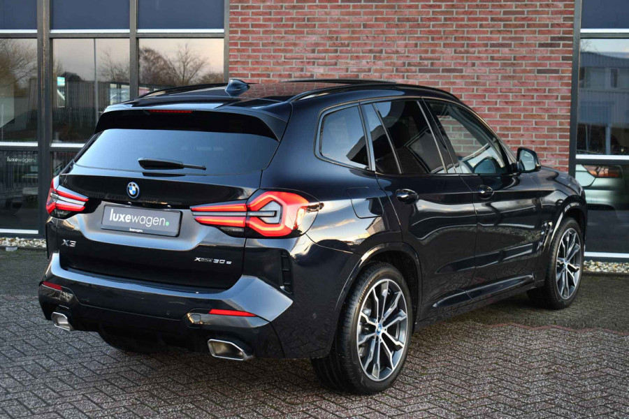 BMW X3 xDrive30e M-Sport Pano M-zetels ACC HUD H/K 20inch