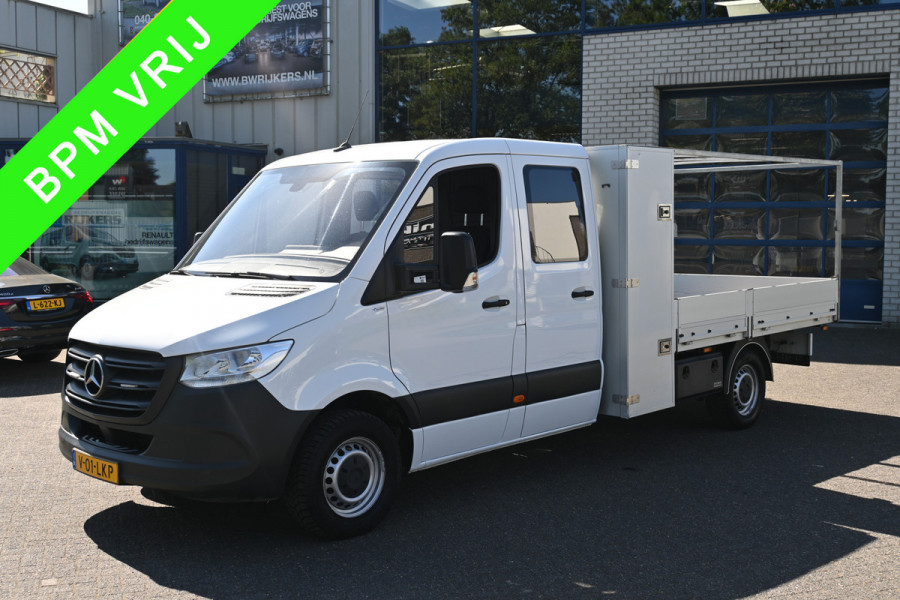 Mercedes-Benz Sprinter 316 CDI DC L3 Huifzeil Open laadbak 3500 KG trekhaak, Standkachel, Cruise control