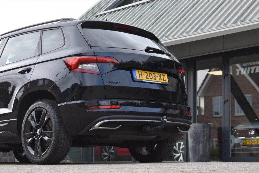 Škoda Karoq 1.5 TSI ACT Sportline | TREKHAAK | CAMERA | NAP | VIRTUAL COCKPIT | APPLE CARPLAY | ANDROID AUTO | DEALER ONDERHOUDEN