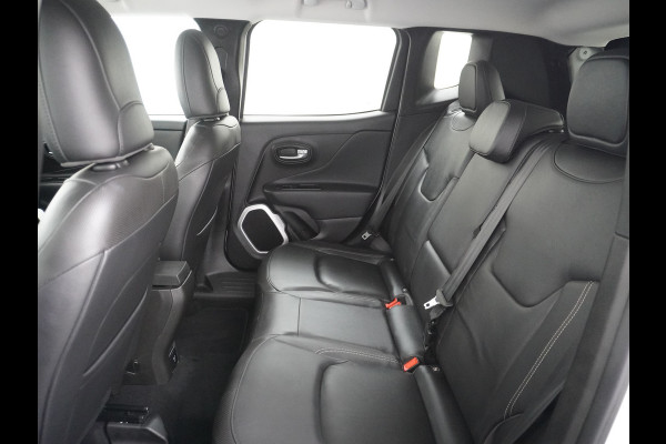 Jeep Renegade 1.4T AUT-6 Leer Navi Ecc 17''Lmv Stoel-Stuurverwarming Keyless Cruise Control Bluetooth Pdc Usb Led Mistlampen Lane-departure Isofix Privacy Glas Dakrails MultiAir Latitude Slechts 1361kg licht! / 75 /3mnd belasting