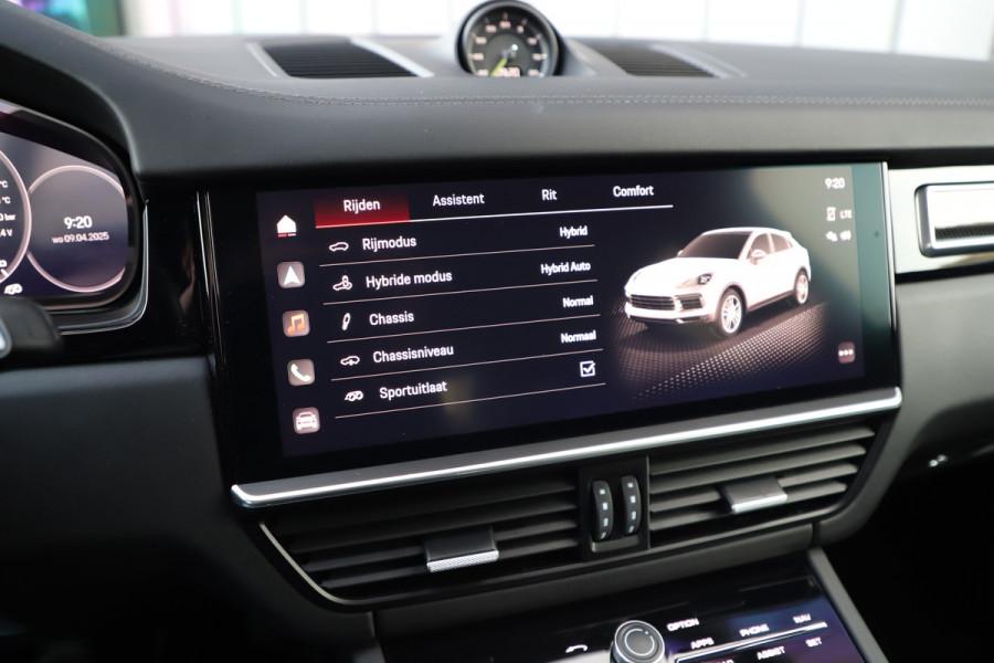 Porsche Cayenne Coupé 3.0 E-Hybrid Aut8 | 463PK | Sport-design | Achterasbesturing | Luchtvering | Matrix-led | Bose | Sport-chrono | Sfeerverlichting