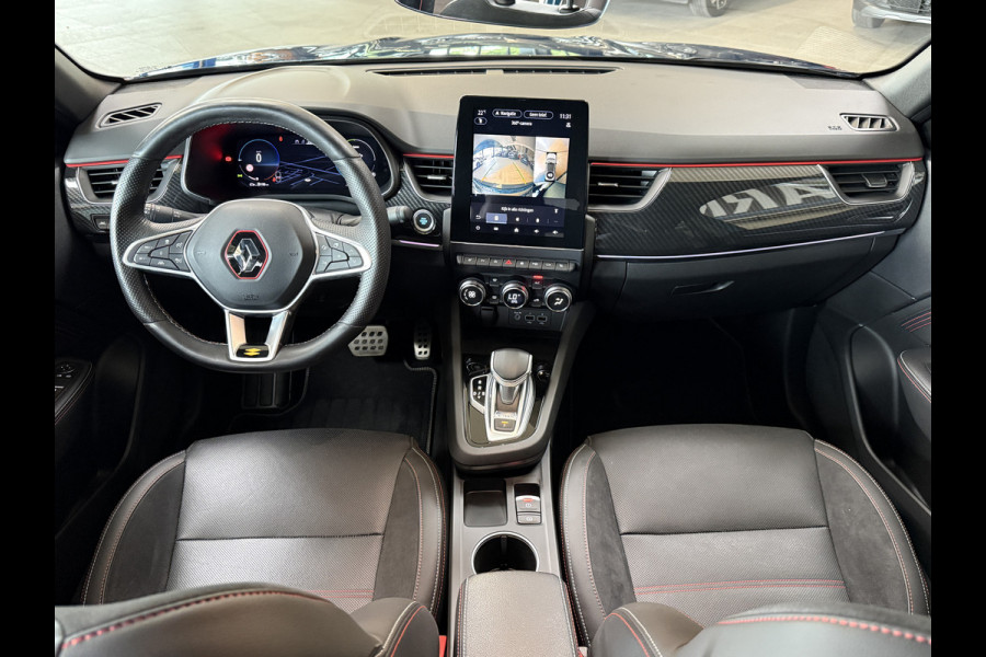 Renault Arkana 1.6 E-Tech Hyb 145 R.S. Line | Groot Navi | 360 Camera |  18" | Leder | Stoel & stuur verwarming | 100% Renault Dealer Onderhouden!