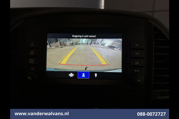 Mercedes-Benz Vito 110 CDI L2H1 Euro6 Airco | Camera | Apple Carplay | Android Auto | Cruisecontrol | Trekhaak Parkeersensoren, Bijrijdersbank