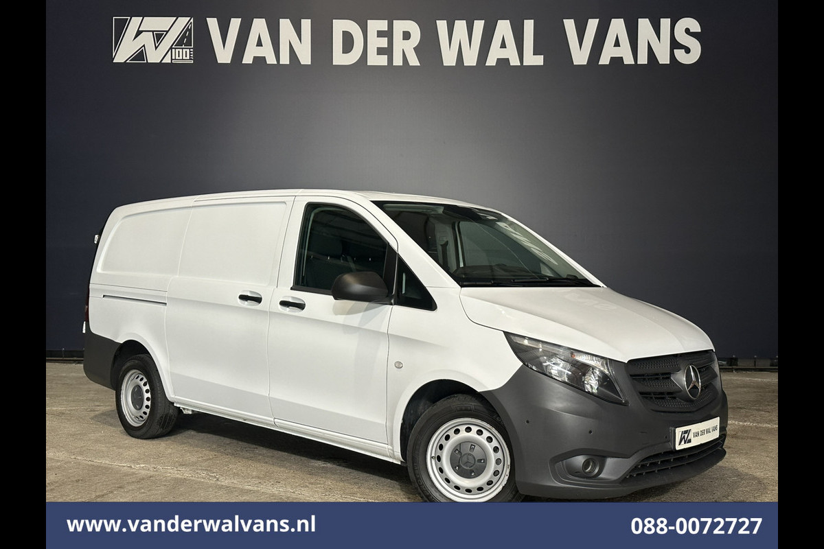 Mercedes-Benz Vito 110 CDI L2H1 Euro6 Airco | Camera | Apple Carplay | Android Auto | Cruisecontrol | Trekhaak Parkeersensoren, Bijrijdersbank Mercedes-Benz Vito 110 CDI L2H1 Euro6 Airco | Camera | Apple Carplay | Android Auto | Cruisecontrol | Trekhaak Parkeersensoren, Bijrijdersbank
