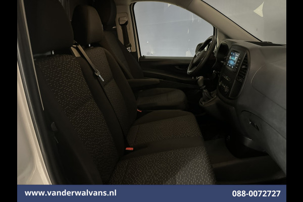 Mercedes-Benz Vito 110 CDI L2H1 Euro6 Airco | Camera | Apple Carplay | Android Auto | Cruisecontrol | Trekhaak Parkeersensoren, Bijrijdersbank