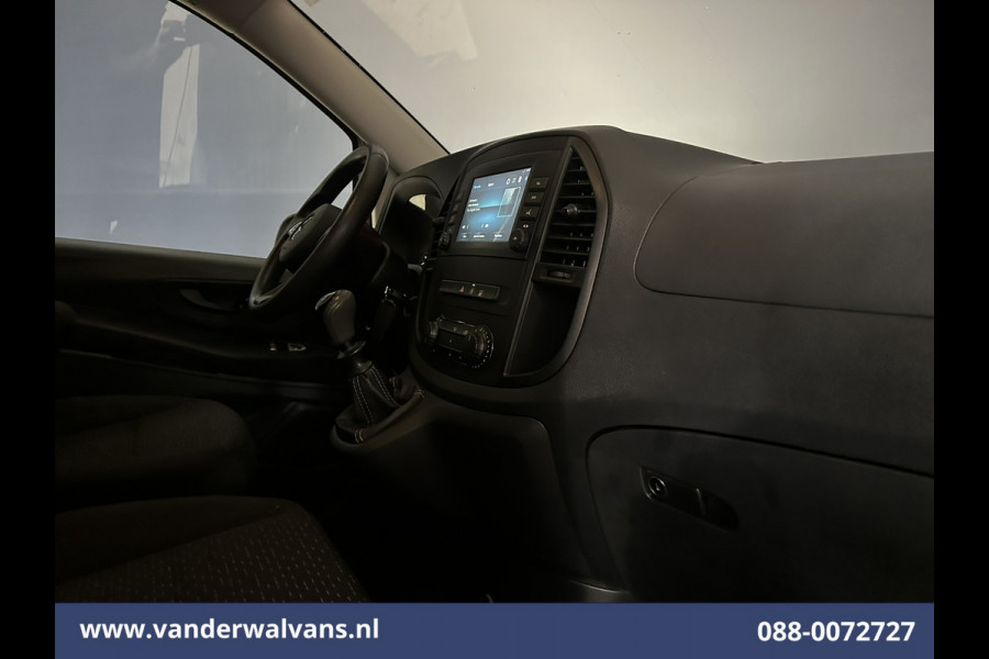 Mercedes-Benz Vito 110 CDI L2H1 Euro6 Airco | Camera | Apple Carplay | Android Auto | Cruisecontrol | Trekhaak Parkeersensoren, Bijrijdersbank