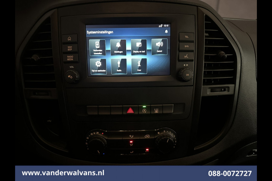 Mercedes-Benz Vito 110 CDI L2H1 Euro6 Airco | Camera | Apple Carplay | Android Auto | Cruisecontrol | Trekhaak Parkeersensoren, Bijrijdersbank