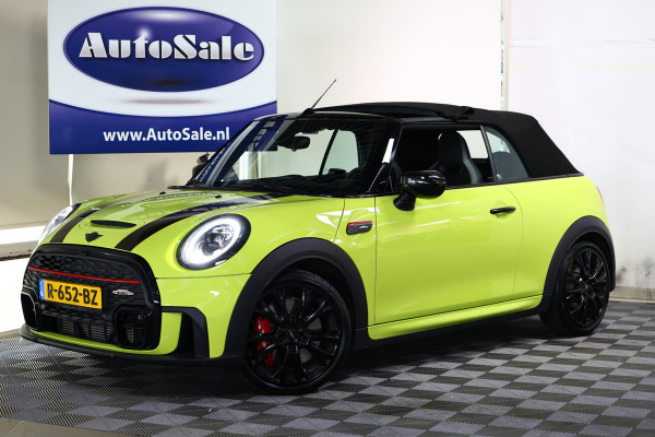 MINI Cabrio 2.0 John Cooper Works JCW Origineel NL Unieke Kleur Lage KM! '22