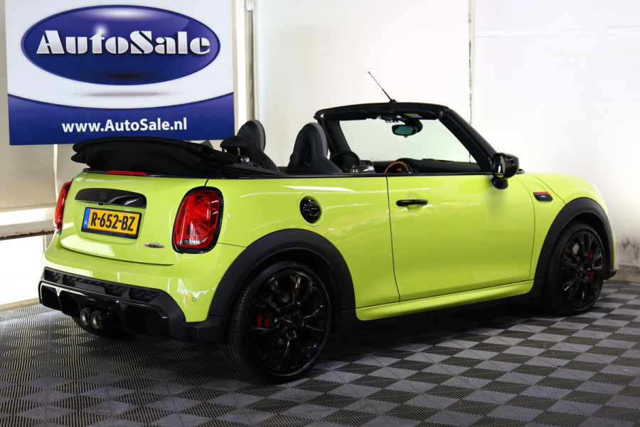MINI Cabrio 2.0 John Cooper Works JCW Origineel NL Unieke Kleur Lage KM! '22