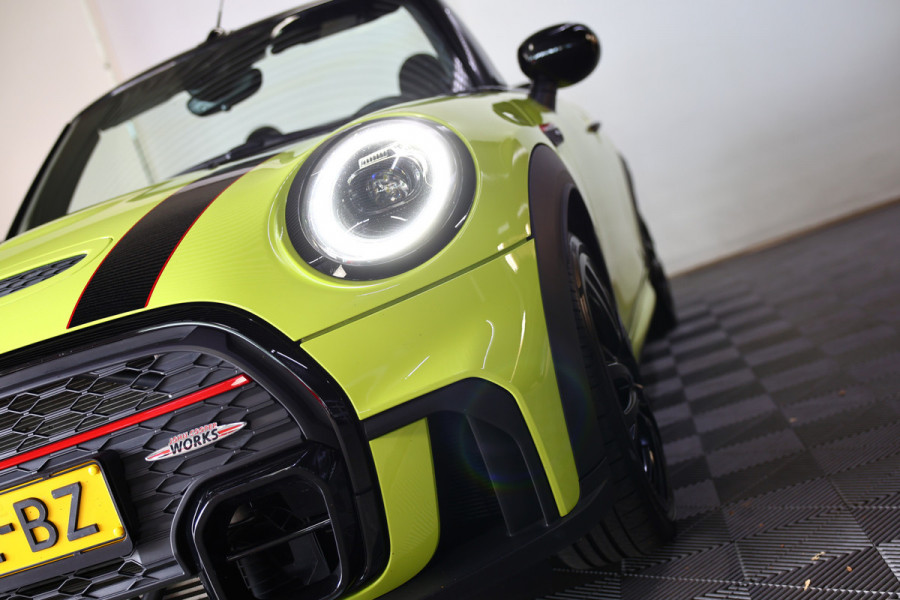 MINI Cabrio 2.0 John Cooper Works JCW Origineel NL Unieke Kleur Lage KM! '22