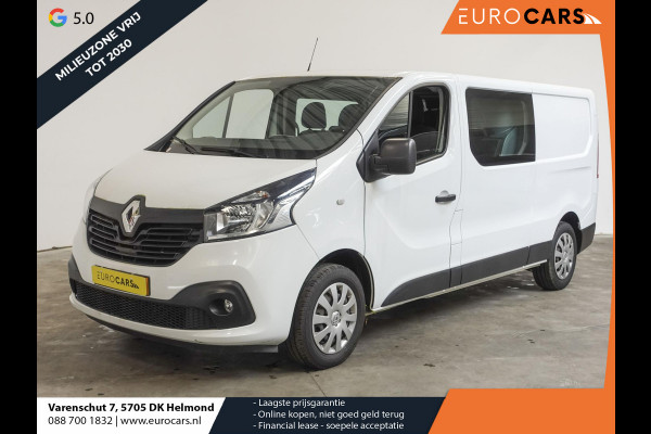 Renault Trafic 1.6 dCi 125 PK L2H1 Dubbele Cabine 6 Persoons Airco Bluetooth Cruise Control Navi PDC Trekhaak 2500 kg