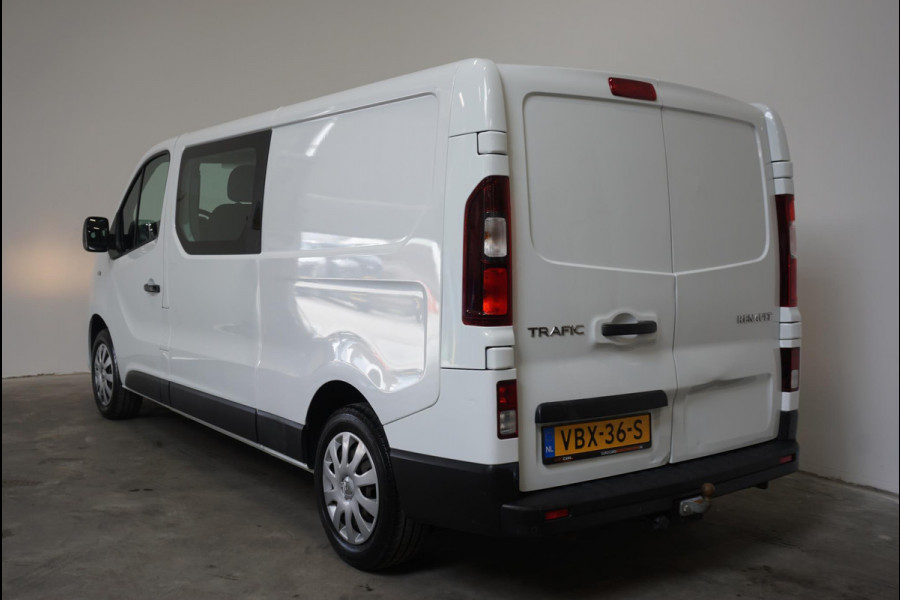 Renault Trafic 1.6 dCi 125 PK L2H1 Dubbele Cabine 6 Persoons Airco Bluetooth Cruise Control Navi PDC Trekhaak 2500 kg