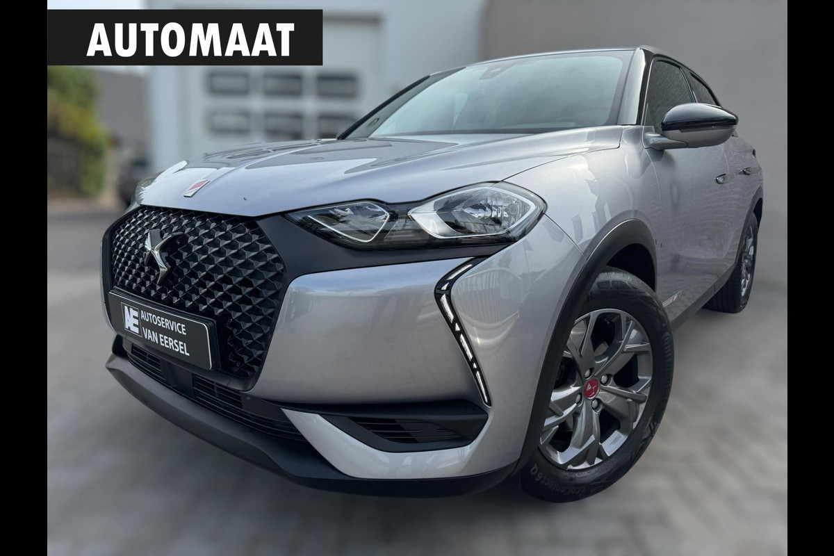 DS DS 3 Crossback 1.2 PureTech Business AUTOMAAT / PDC / CARPLAY / CRUISE CONTROL / ZEER FRAAI DESIGN / ECC / LMV DS DS 3 Crossback 1.2 PureTech Business AUTOMAAT / PDC / CARPLAY / CRUISE CONTROL / ZEER FRAAI DESIGN / ECC / LMV
