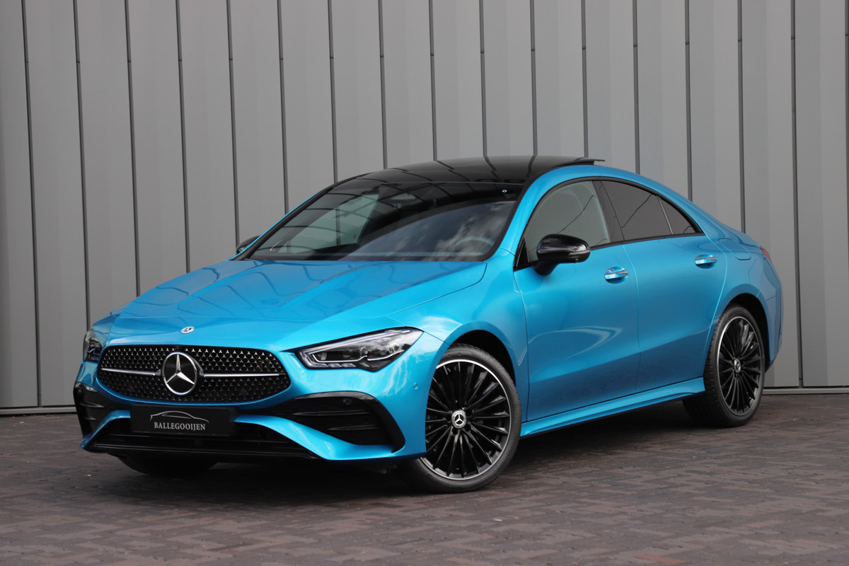 Mercedes-Benz CLA-Klasse 250 e AMG | Head-up | Keyles-go | Burmester | Sfeerverlichting | Multi-beam | ACC | Leder | Stuurverwarming | Pano | 2023. Mercedes-Benz CLA-Klasse 250 e AMG | Head-up | Keyles-go | Burmester | Sfeerverlichting | Multi-beam | ACC | Leder | Stuurverwarming | Pano | 2023.