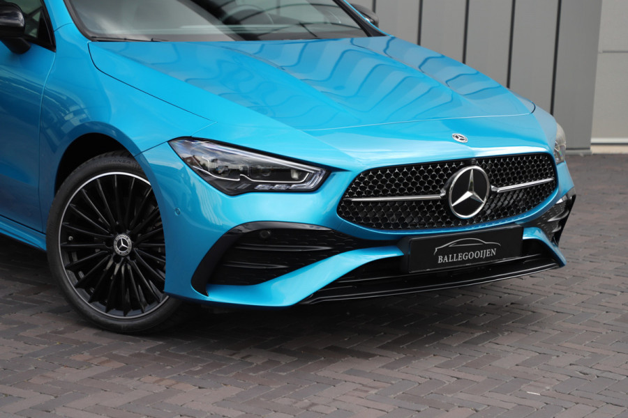 Mercedes-Benz CLA-Klasse 250 e AMG | Head-up | Keyles-go | Burmester | Sfeerverlichting | Multi-beam | ACC | Leder | Stuurverwarming | Pano | 2023.