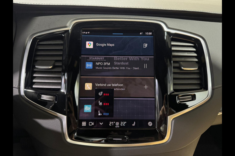 Volvo XC90 2.0 T8 Recharge AWD Ultimate Dark |B&W| Luchtvering | 22 inch | ACC | Massage Stoel