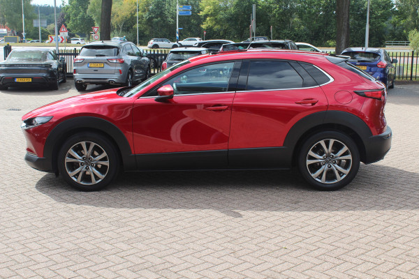 Mazda CX-30 2.0 e-SkyActiv-X M Hybrid Luxury / Schiufdak / Camera / Head-up / Leder / 18'' / Navigatie / Stoelverwarming / DAB / ACC