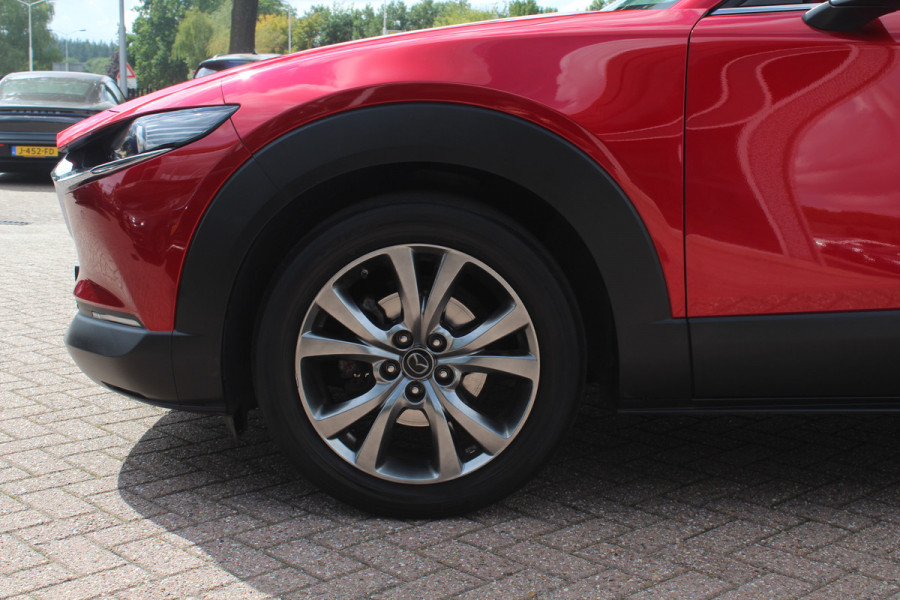 Mazda CX-30 2.0 e-SkyActiv-X M Hybrid Luxury / Schiufdak / Camera / Head-up / Leder / 18'' / Navigatie / Stoelverwarming / DAB / ACC