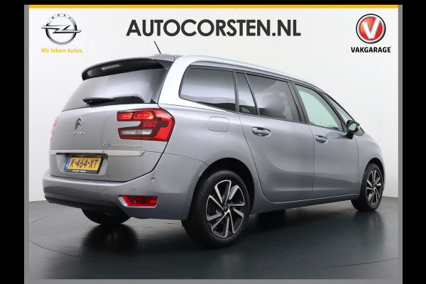 Citroën Grand C4 Spacetourer 1.2T 131pk Automaat 7-Persoons Apple Carplay Android Auto Camera Navi Pdc Keyless Stoelverwarming DAB Cruise Control Pdc Ecc Bluetooth Usb Led Isofix Lmv PureTech Shine Origineel Nederlandse Auto