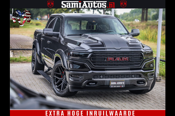 Dodge Ram 1500 THE HULK | CARBON | LIMITED 5.7 V8 | WIDE BODY KIT | RAMBOX | MULTI TAILGATE | LPG G3 | LUCHTVERING | ADAPTIVE | HUD | DIGI CLUSTER | DIGI MIRROR | 3500Kg