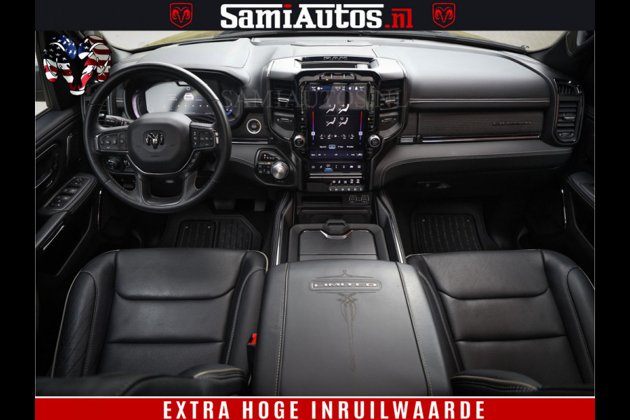 Dodge Ram 1500 THE HULK | CARBON | LIMITED 5.7 V8 | WIDE BODY KIT | RAMBOX | MULTI TAILGATE | LPG G3 | LUCHTVERING | ADAPTIVE | HUD | DIGI CLUSTER | DIGI MIRROR | 3500Kg