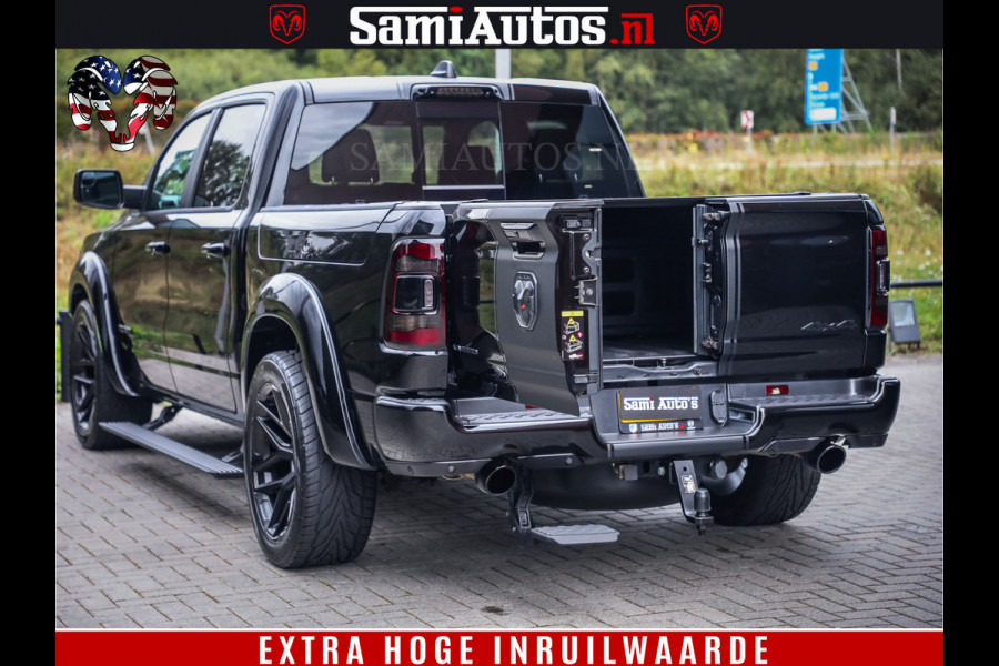 Dodge Ram 1500 THE HULK | CARBON | LIMITED 5.7 V8 | WIDE BODY KIT | RAMBOX | MULTI TAILGATE | LPG G3 | LUCHTVERING | ADAPTIVE | HUD | DIGI CLUSTER | DIGI MIRROR | 3500Kg