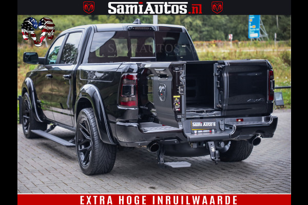 Dodge Ram 1500 THE HULK | CARBON | LIMITED 5.7 V8 | WIDE BODY KIT | RAMBOX | MULTI TAILGATE | LPG G3 | LUCHTVERING | ADAPTIVE | HUD | DIGI CLUSTER | DIGI MIRROR | 3500Kg