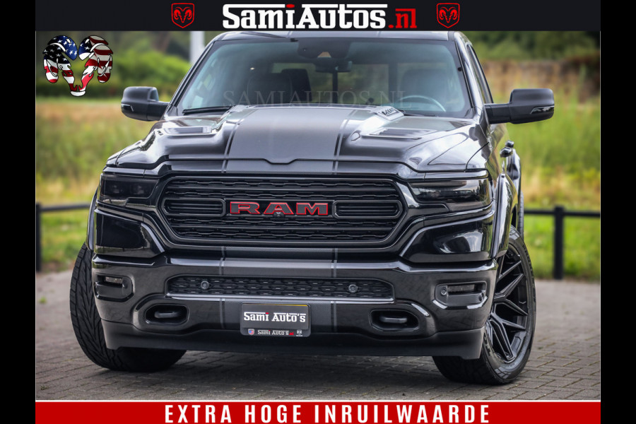 Dodge Ram 1500 THE HULK | CARBON | LIMITED 5.7 V8 | WIDE BODY KIT | RAMBOX | MULTI TAILGATE | LPG G3 | LUCHTVERING | ADAPTIVE | HUD | DIGI CLUSTER | DIGI MIRROR | 3500Kg