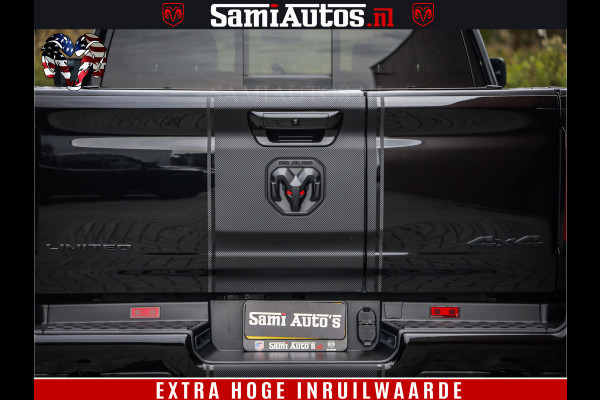 Dodge Ram 1500 THE HULK | CARBON | LIMITED 5.7 V8 | WIDE BODY KIT | RAMBOX | MULTI TAILGATE | LPG G3 | LUCHTVERING | ADAPTIVE | HUD | DIGI CLUSTER | DIGI MIRROR | 3500Kg