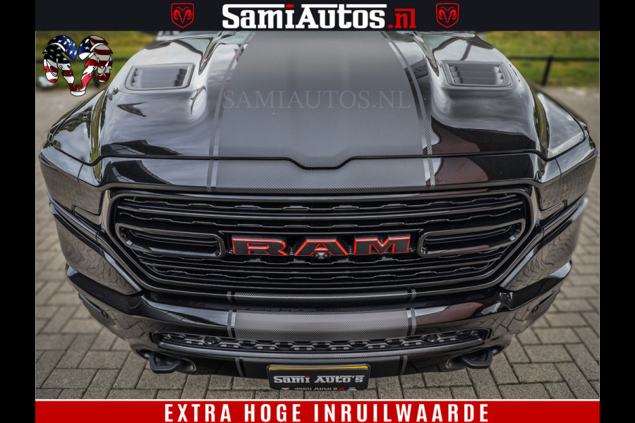 Dodge Ram 1500 THE HULK | CARBON | LIMITED 5.7 V8 | WIDE BODY KIT | RAMBOX | MULTI TAILGATE | LPG G3 | LUCHTVERING | ADAPTIVE | HUD | DIGI CLUSTER | DIGI MIRROR | 3500Kg