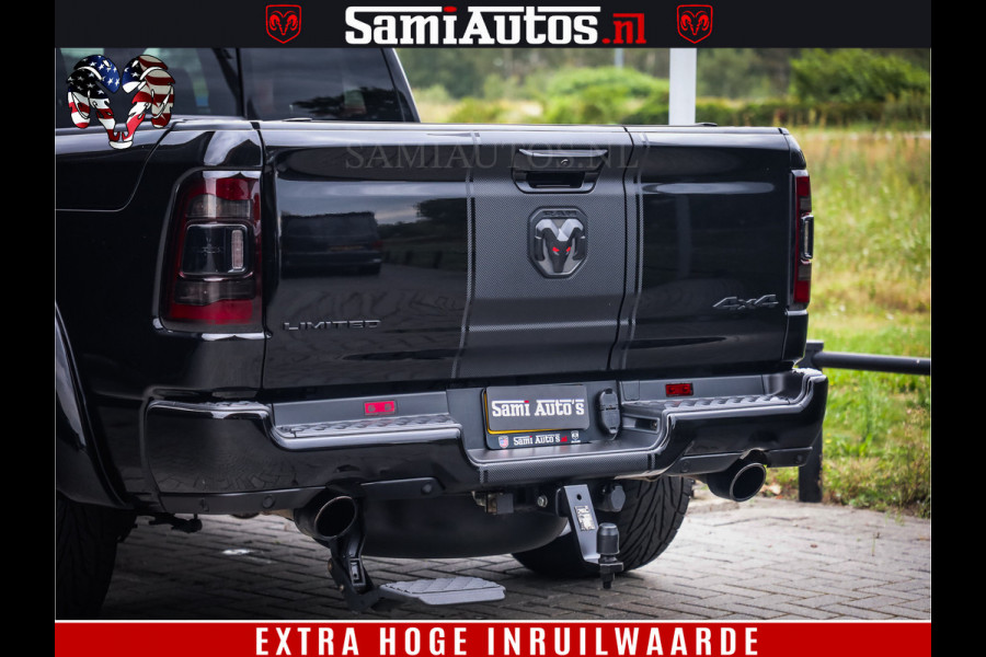 Dodge Ram 1500 THE HULK | CARBON | LIMITED 5.7 V8 | WIDE BODY KIT | RAMBOX | MULTI TAILGATE | LPG G3 | LUCHTVERING | ADAPTIVE | HUD | DIGI CLUSTER | DIGI MIRROR | 3500Kg