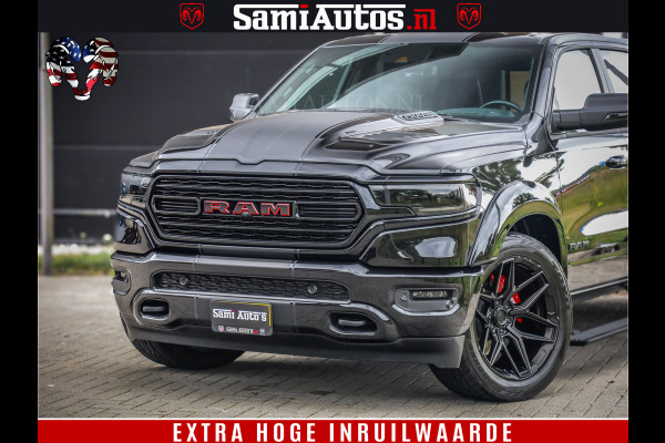 Dodge Ram 1500 THE HULK | CARBON | LIMITED 5.7 V8 | WIDE BODY KIT | RAMBOX | MULTI TAILGATE | LPG G3 | LUCHTVERING | ADAPTIVE | HUD | DIGI CLUSTER | DIGI MIRROR | 3500Kg