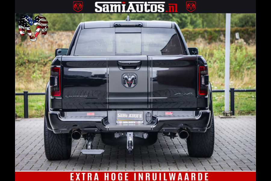 Dodge Ram 1500 THE HULK | CARBON | LIMITED 5.7 V8 | WIDE BODY KIT | RAMBOX | MULTI TAILGATE | LPG G3 | LUCHTVERING | ADAPTIVE | HUD | DIGI CLUSTER | DIGI MIRROR | 3500Kg