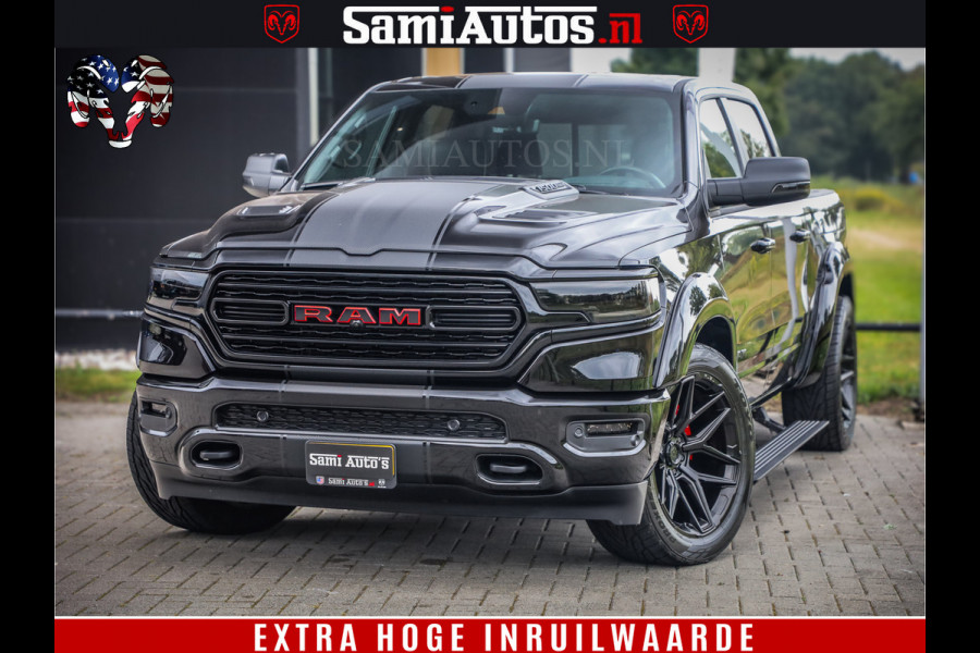 Dodge Ram 1500 THE HULK | CARBON | LIMITED 5.7 V8 | WIDE BODY KIT | RAMBOX | MULTI TAILGATE | LPG G3 | LUCHTVERING | ADAPTIVE | HUD | DIGI CLUSTER | DIGI MIRROR | 3500Kg
