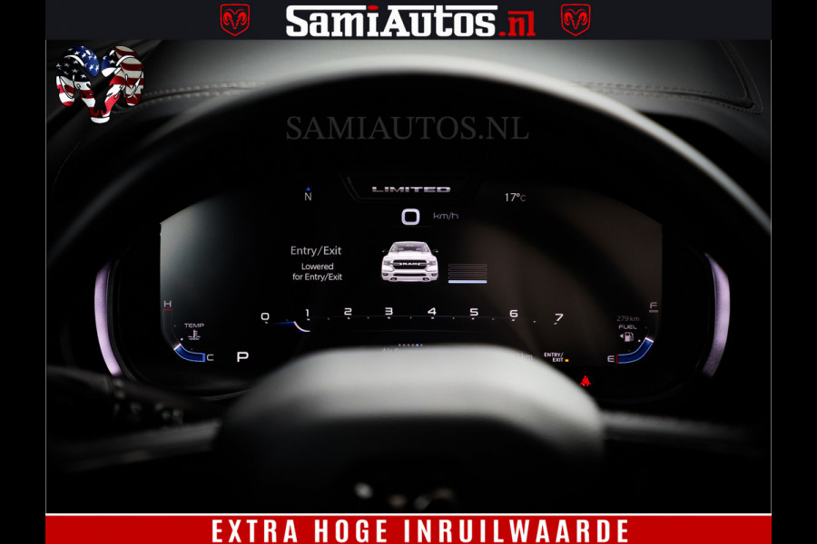 Dodge Ram 1500 THE HULK | CARBON | LIMITED 5.7 V8 | WIDE BODY KIT | RAMBOX | MULTI TAILGATE | LPG G3 | LUCHTVERING | ADAPTIVE | HUD | DIGI CLUSTER | DIGI MIRROR | 3500Kg