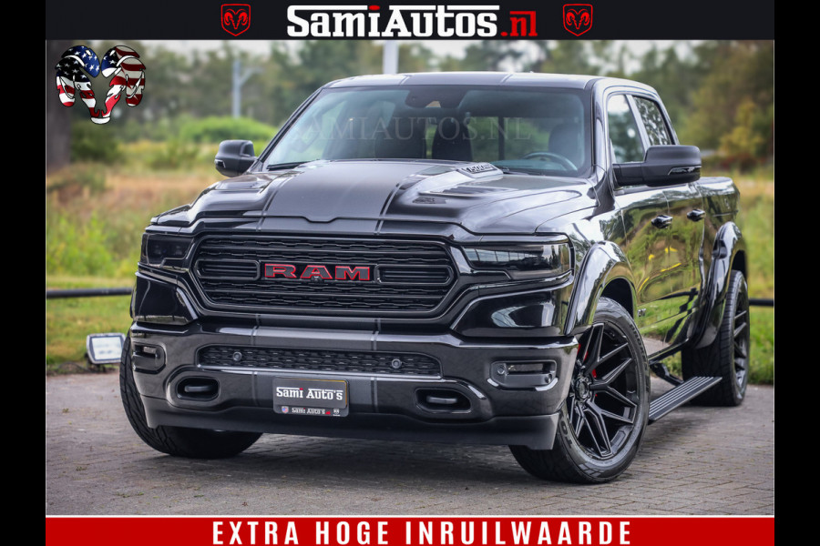 Dodge Ram 1500 THE HULK | CARBON | LIMITED 5.7 V8 | WIDE BODY KIT | RAMBOX | MULTI TAILGATE | LPG G3 | LUCHTVERING | ADAPTIVE | HUD | DIGI CLUSTER | DIGI MIRROR | 3500Kg