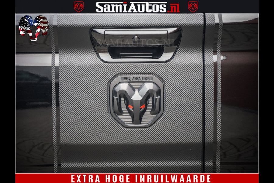 Dodge Ram 1500 THE HULK | CARBON | LIMITED 5.7 V8 | WIDE BODY KIT | RAMBOX | MULTI TAILGATE | LPG G3 | LUCHTVERING | ADAPTIVE | HUD | DIGI CLUSTER | DIGI MIRROR | 3500Kg