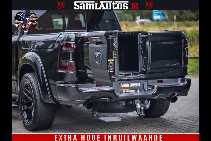 Dodge Ram 1500 THE HULK | CARBON | LIMITED 5.7 V8 | WIDE BODY KIT | RAMBOX | MULTI TAILGATE | LPG G3 | LUCHTVERING | ADAPTIVE | HUD | DIGI CLUSTER | DIGI MIRROR | 3500Kg