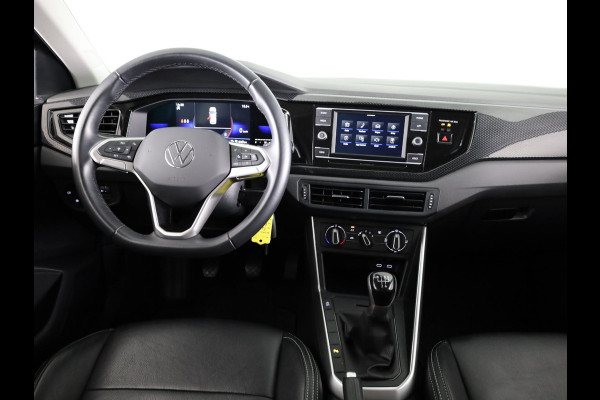 Volkswagen Polo 1.0 TSI Life 95 pk | Verlengde garantie | Navigatie via App | Parkeersensoren | Adaptieve cruise control | LED koplampen | Leer interieur