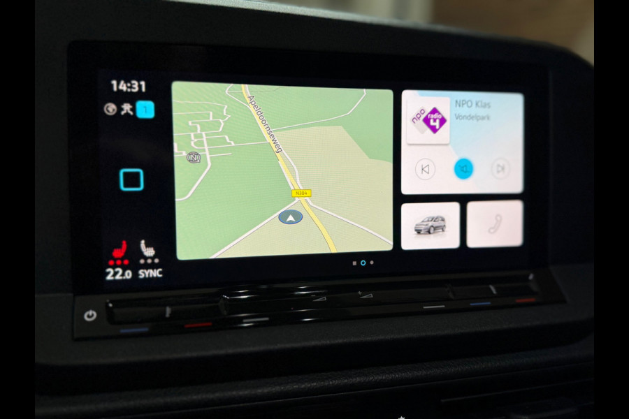 Volkswagen Caddy 1.5 TSI 5p | Navigatie | Dubbele Schuifdeur | Camera | Cruise | DAB | Carplay