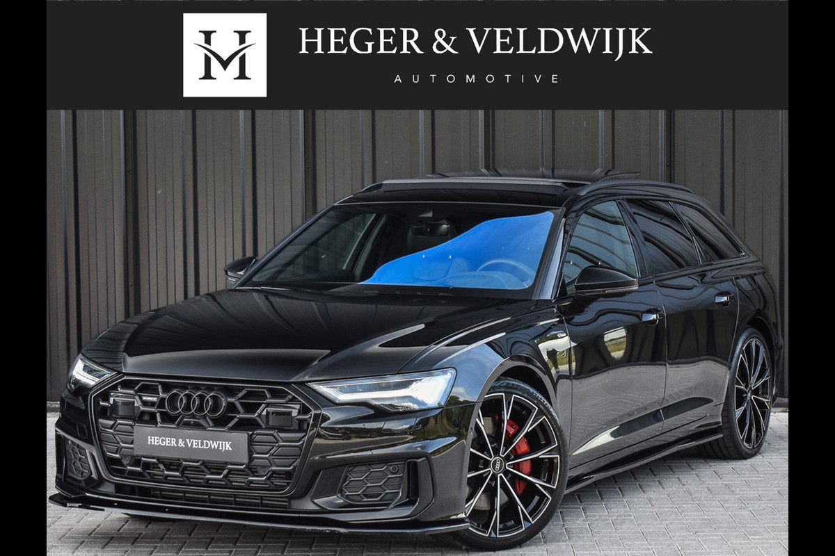 Audi A6 Avant 55 TFSI e QUATTRO S EDITION COMPETITION | PANORAMADAK | FULL STYLING PACK | ADAPTIVE CRUISE | 360 CAMERA | TREKHAAK | MEMO