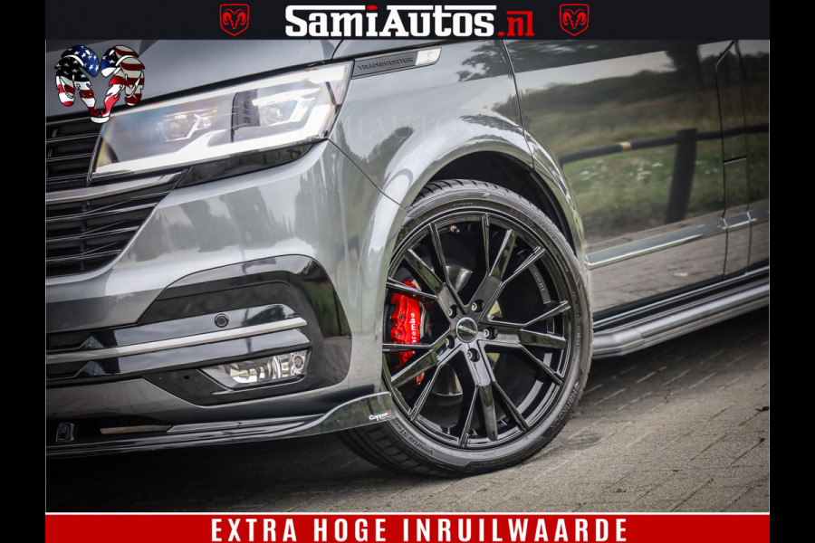 Volkswagen Transporter 2.0 TDI 20 INCH WIELEN | FULL LED | ZEER MOOI | LANG | CAMERA | NAVI | BREMBO COVER | SIDESTEP | TREKHAAK | DUBBELE DEUR (A) | TOP STAAT |  | L2H1 |