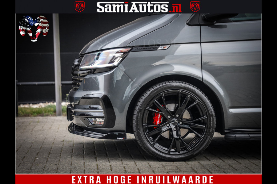 Volkswagen Transporter 2.0 TDI 20 INCH WIELEN | FULL LED | ZEER MOOI | LANG | CAMERA | NAVI | BREMBO COVER | SIDESTEP | TREKHAAK | DUBBELE DEUR (A) | TOP STAAT |  | L2H1 |