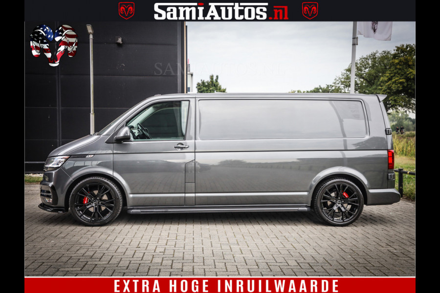 Volkswagen Transporter 2.0 TDI 20 INCH WIELEN | FULL LED | ZEER MOOI | LANG | CAMERA | NAVI | BREMBO COVER | SIDESTEP | TREKHAAK | DUBBELE DEUR (A) | TOP STAAT |  | L2H1 |