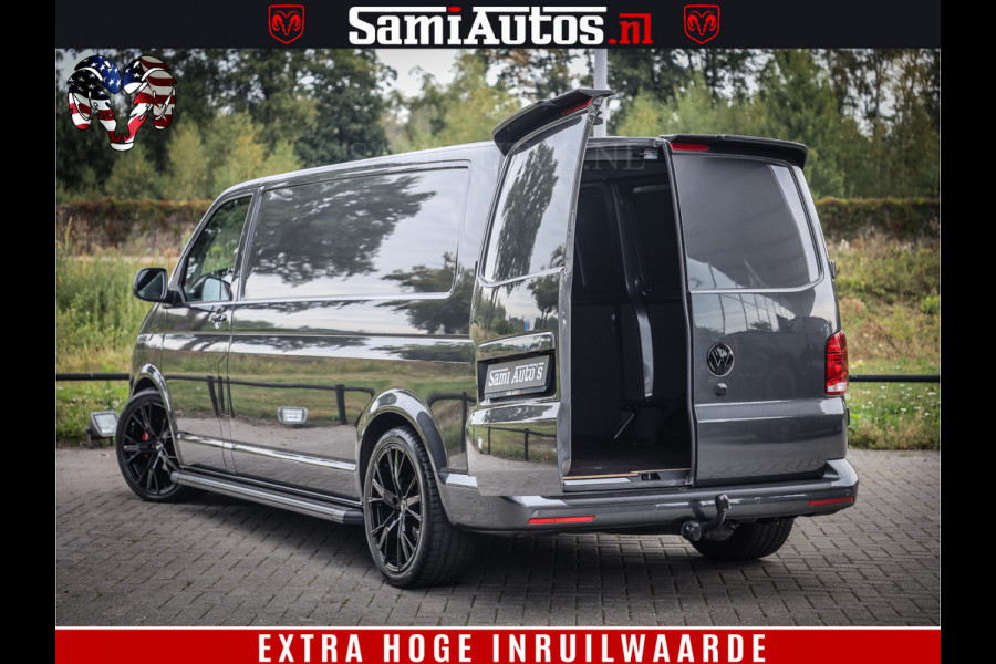Volkswagen Transporter 2.0 TDI 20 INCH WIELEN | FULL LED | ZEER MOOI | LANG | CAMERA | NAVI | BREMBO COVER | SIDESTEP | TREKHAAK | DUBBELE DEUR (A) | TOP STAAT |  | L2H1 |