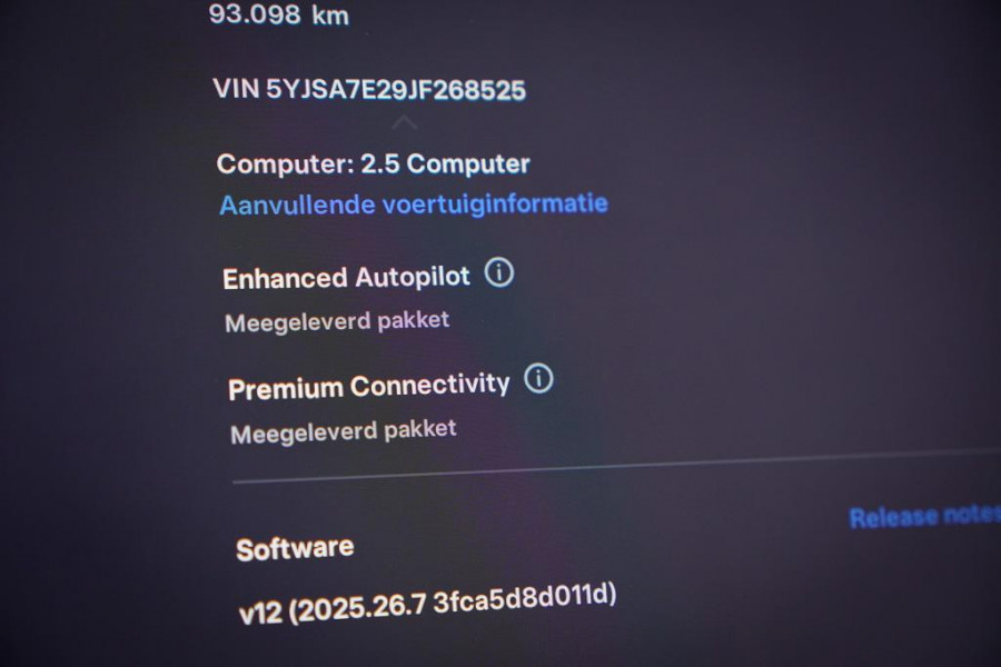 Tesla Model S 75D Base / CCS / Enhanced Autopilot